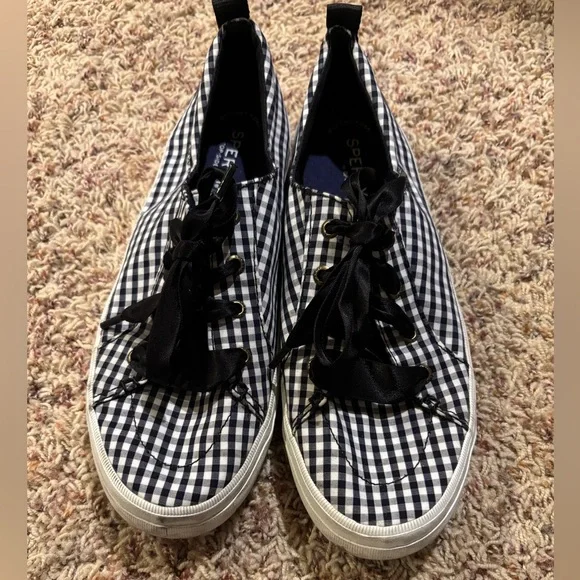 Gingham Sperry Sneakers - Picture 4 of 4